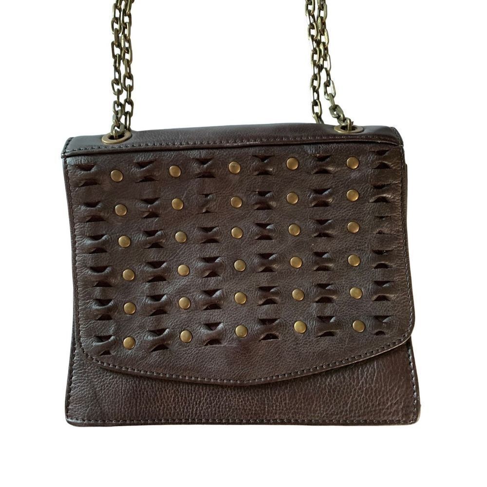 FRYE Jade Cross body brown leather bag NEW NWT